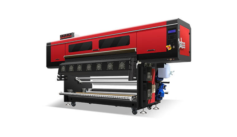 Dye sublimation printer angle view